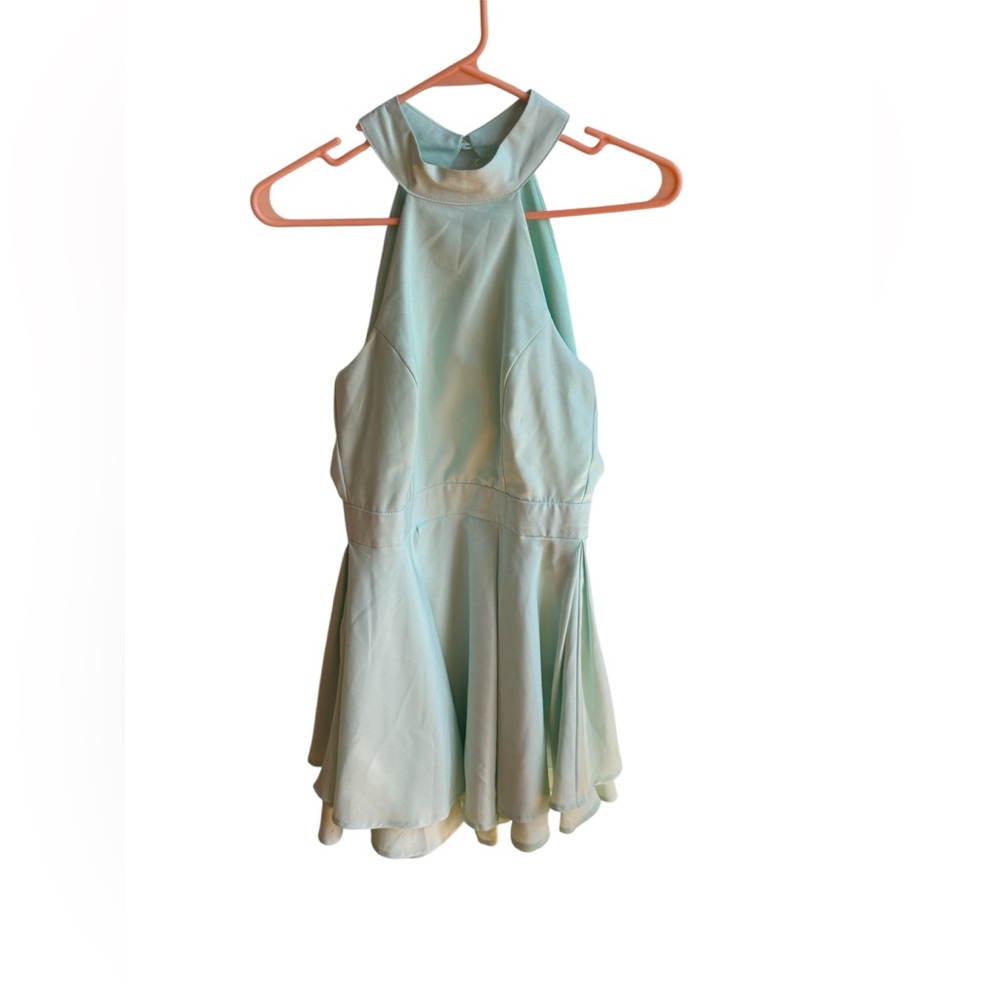Lulu's Mint Green Mini Dress